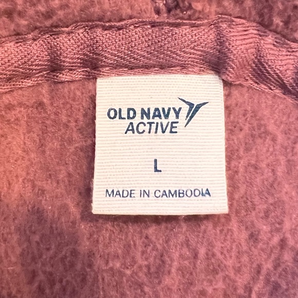 Old Navy Active - Sherpa 1/2 Zip Hoodie Pullover - Picture 5 of 5